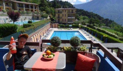 Ferienwohnung Vista Blu mit Pool bis 5 Personen
