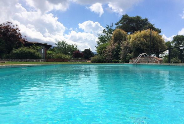 Ferienhäuschen CHIARA mit Pool in Tignale