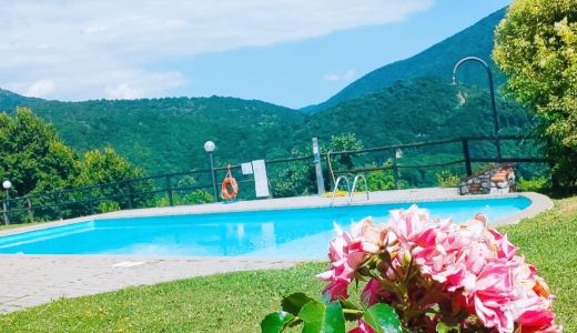 Ferienhäuschen SELYAN mit Pool in Tignale